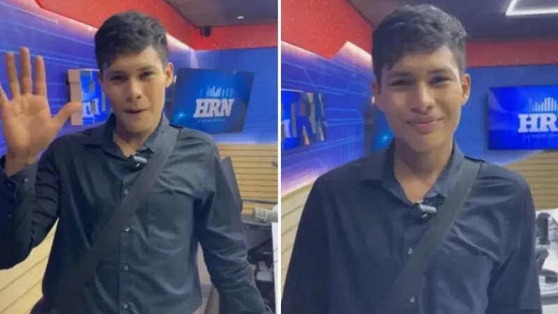 De una llantera a la fama: un joven conquista las redes gracias a su particular talento (VIDEO)