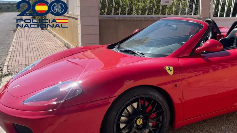 Ahora que 'está de moda' el Ferrari Luce eléctrico, este murciano intenta vender un 360 Spider fabricado sobre el chasis de un coche de otra marca