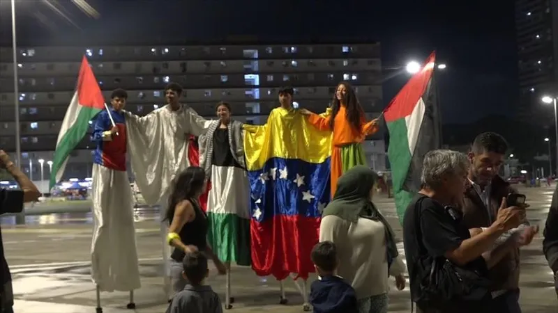 Día de Acción Global por Palestina en Venezuela