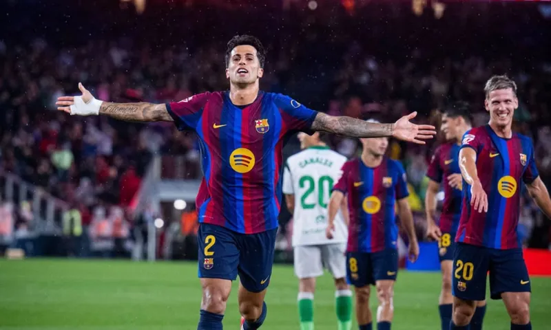 FC Barcelona golea 7-2 al Racing en el Camp Nou
