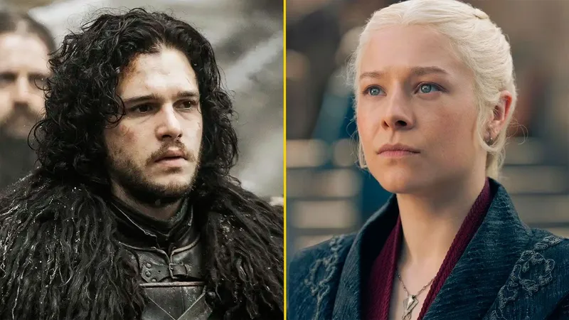 'La Casa del Dragón': ¿Cómo están conectados Jon Nieve y Rhaenyra?