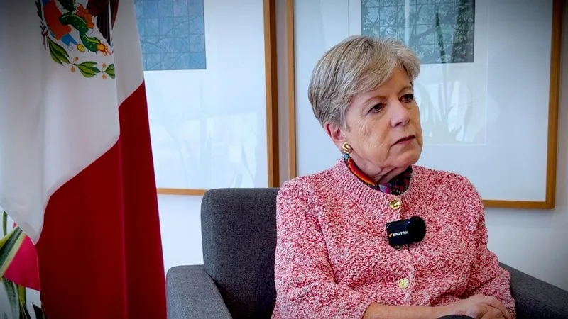 Alicia Bárcena: "En México se ha instalado una política ecológica humanista"
