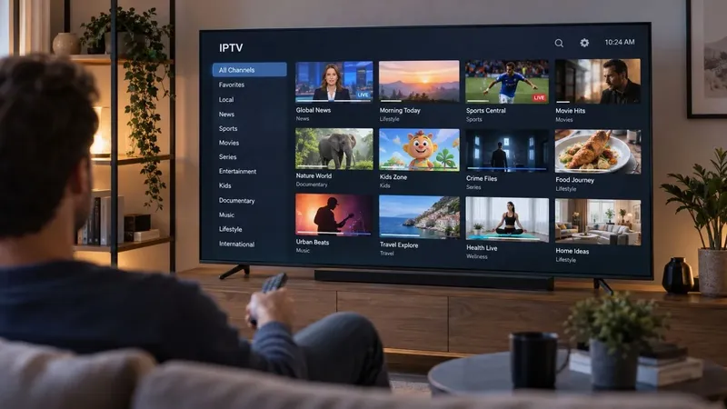 Esta lista IPTV es gratis y puedes ver más de 6.000 canales de televisión en tu Smart TV, incluidos 141 de España