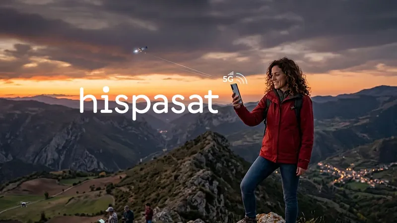 Hispasat impulsa el 5G satelital para conectar móviles en zonas sin cobertura