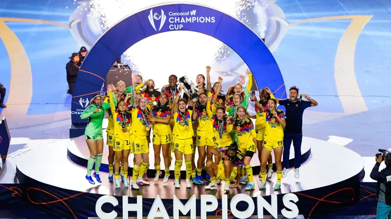 América se agenció la Copa de Campeonas de Concacaf W al vencer 5-3 al Washington Spirit