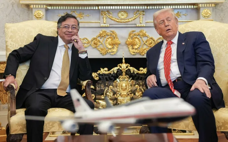 Petro pide a Trump apoyo para salir de la lista OFAC y ambos destacan el deshielo entre Colombia y EEUU