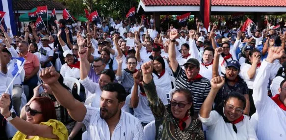 PUEBLO PRESIDENTE DE ESTELÍ RESPALDA REFORMA CONSTITUCIONAL