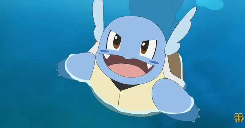 Wartortle es la estrella del nuevo corto de Pokémon dirigido por Shingo Yamashita