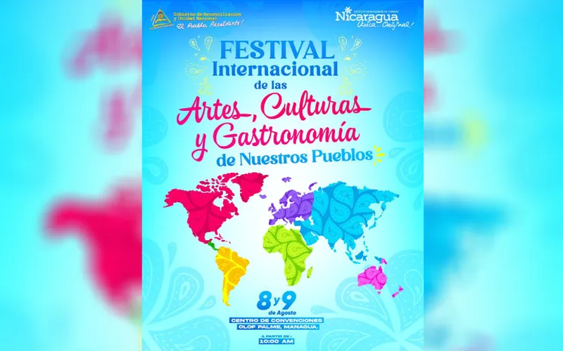 Todos listo para el Festival Internacional de las Artes, Culturas y Gastronomía de nuestros pueblos