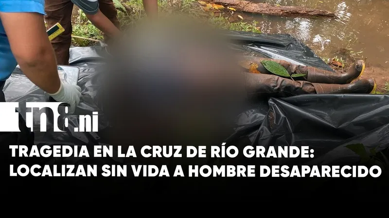 Trágico hallazgo en La Cruz de Río Grande: encuentran sin vida a hombre desaparecido...