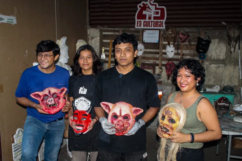 Máscaras, mitos y leyendas dan vida a los Agüizotes en Masaya