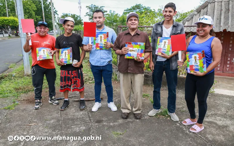 ALMA te premia con álbum del Mundial por sumarte a la limpieza de Managua