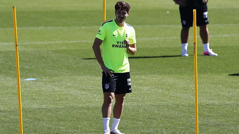 Julián Alvarez regresó a los entrenamientos con Atlético de Madrid