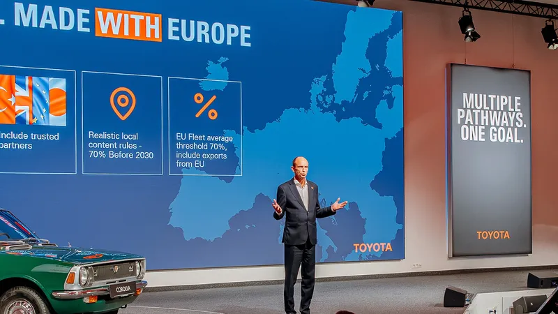 Toyota suplica a la Comisión que considere 'europeo' a Japón y otros países en el bloqueo a China