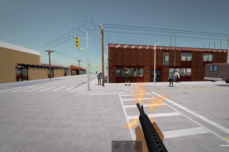 Están creando un mod para transformar Project Zomboid en un FPS de supervivencia y cualquiera diría que es otro videojuego