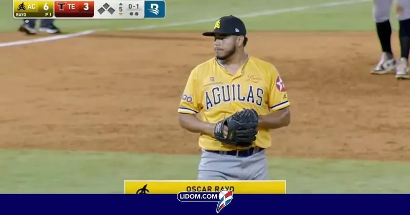 El zurdo Oscar Rayo es el tercer importado de Las Águilas Cibaeñas