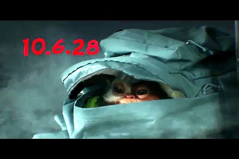 42 años después del estreno de la primera película, 'Gremlins 3' presenta su nuevo adelanto, aunque habrá que esperar para el regreso del adorable Gizmo