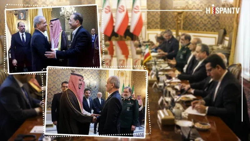 Teherán recibe a representantes de Arabia Saudí, Turquía y Pakistán
