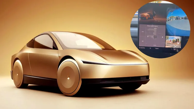 El Tesla Cybercab no es tan autónomo como parecía: descubren un joystick oculto para moverlo