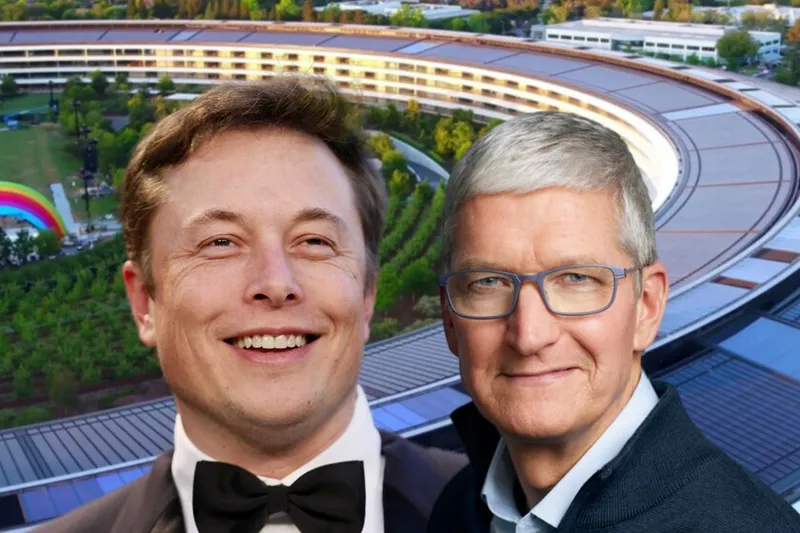 "Si necesito llamar a Apple, llamaré a Apple": Elon Musk intentó saltarse las normas. No salió bien