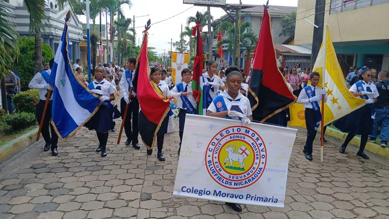 Bluefields celebra el inicio de octubre, Mes de la Autonomía Regional