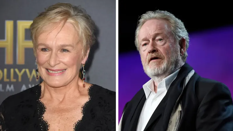 Glenn Close y Ridley Scott recibirán premios Óscar honoríficos
