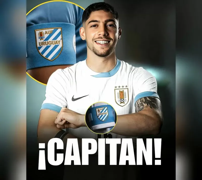 Con el capitán Federico Valverde, Uruguay está lista para la Copa del Mundo