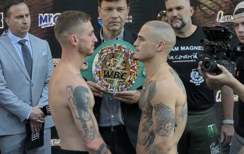 Ryan Garner y Michael Magnesi listos para luchar por el interino del CMB