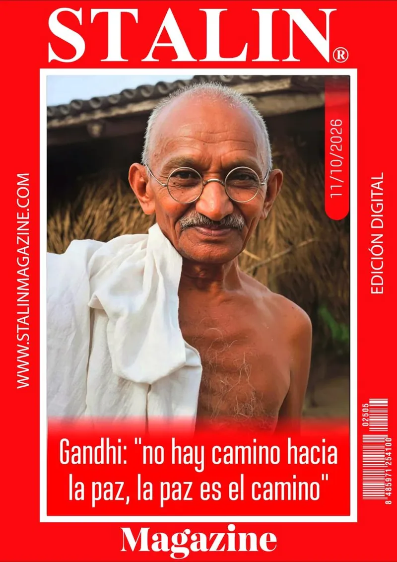 Gandhi:”no hay camino hacia la paz, la paz es el camino”