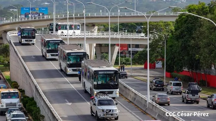 Llegan esta semana más buses Yutong para seguir modernizando el transporte en Nicaragua