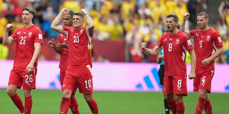 Suiza rompe la historia y vuelve a cuartos de final tras vencer a Colombia