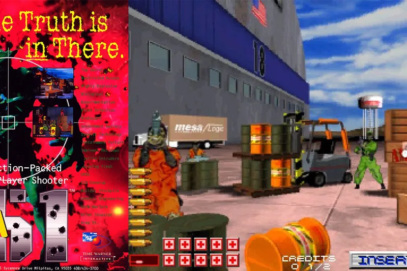 Area 51, la recreativa que salvó a Atari Games de la quiebra con el easter egg más demencial de la historia del videojuego
