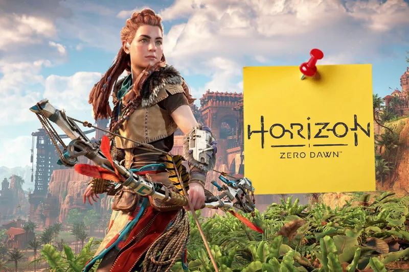 El diseño de misiones de Horizon Zero Dawn no usó inteligencia artificial compleja, sino un muro gigante cubierto de post-its interconectados