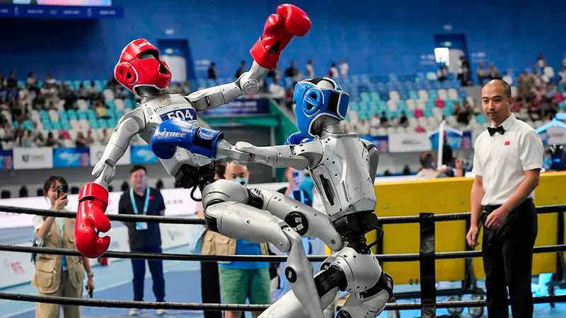 China acelera el futuro: más de 2.000 robots humanoides compiten en Beijing