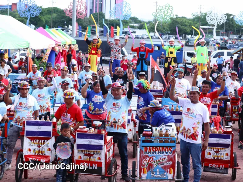 Celebran Festival de los Helados, Sorbetes y Raspados en el Paseo de los Estudiantes