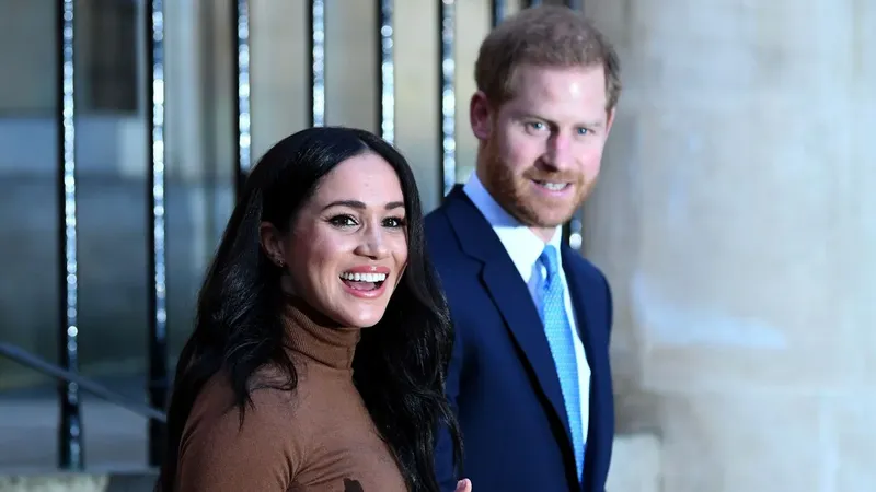 Meghan Markle y el príncipe Harry reaparecen en público dos semanas después de su regreso a Reino Unido