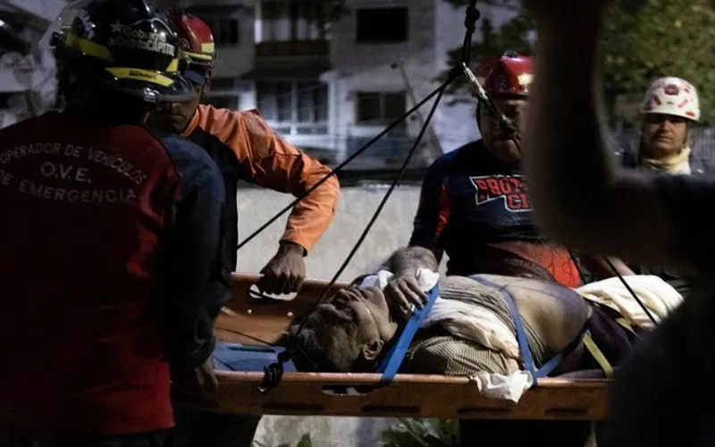 Casi 200 muertos y más de 1.500 heridos por el doble terremoto en Venezuela