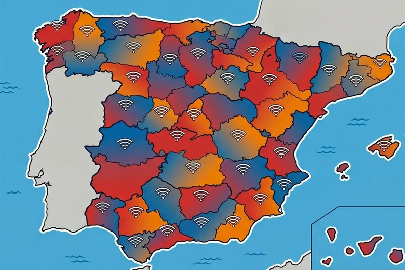 Las principales telecos de cada provincia de España, en un mapa que dice mucho de quién tiene la mejor cobertura
