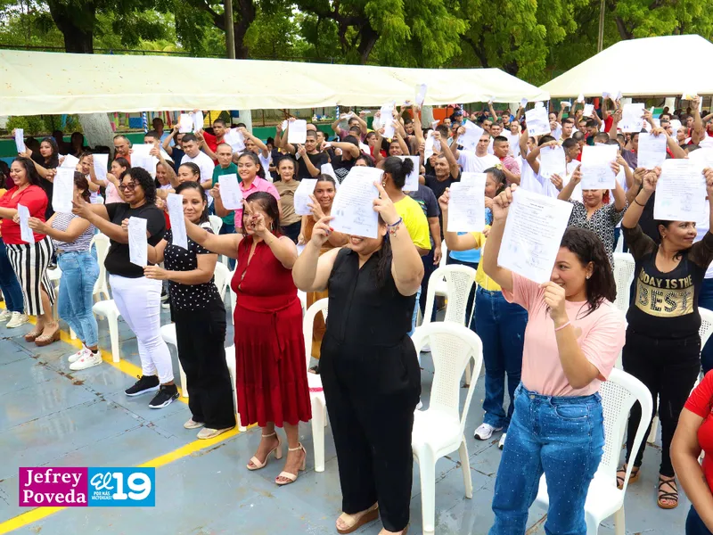 Nicaragua: 1.500 personas reciben Beneficio Legal de Convivencia