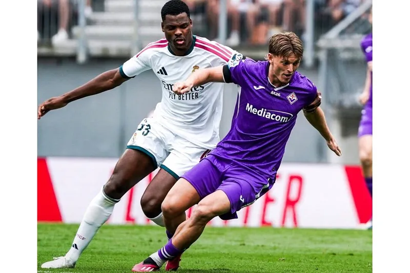 Real Madrid iguala con Fiorentina en amistoso disputado en Austria