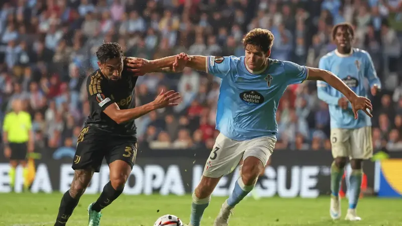 La Juventus 'mata' al Celta en un cruel último minuto