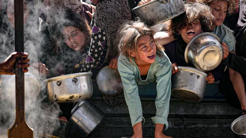 Medio millón de palestinos se quedan sin ayuda alimentaria en GAZA
