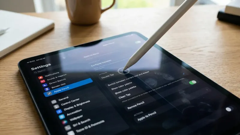 Cómo activar y configurar todos los gestos ocultos del Apple Pencil