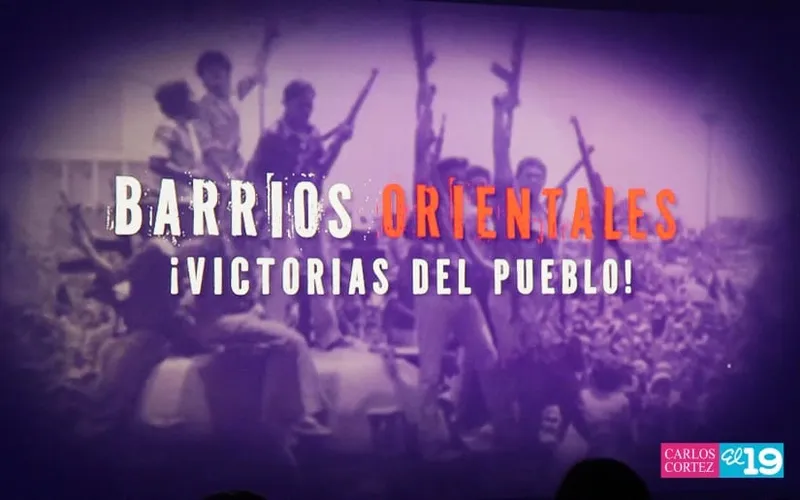 Proyectan documental "Barrios Orientales en la Insurrección de Managua"