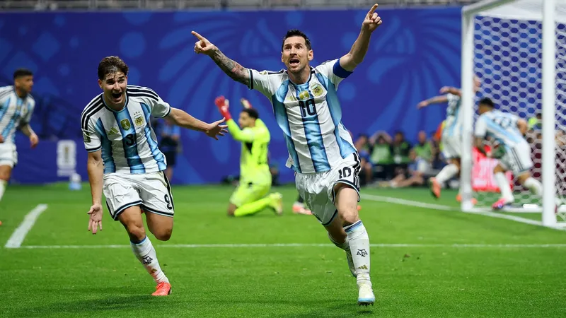 Los récords que deja Lionel Messi con la Selección Argentina