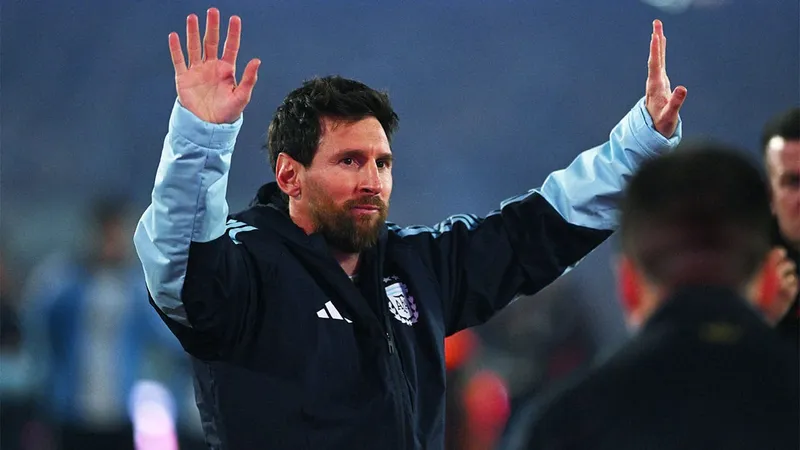 Este fue el último adiós de Lionel Messi con la Albiceleste