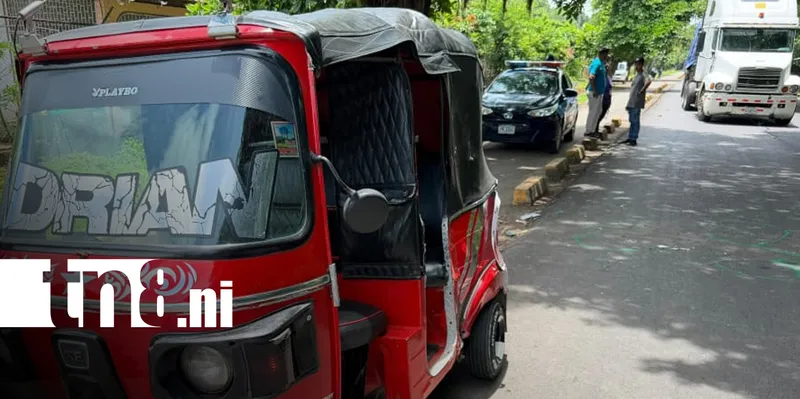 Menor lesionado tras fuerte encontronazo en la carretera Granada-Guanacaste