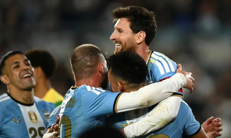 Messi se despide de Argentina a lo grande