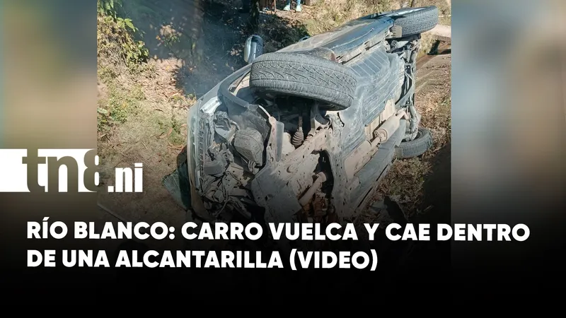 Accidente en Río Blanco: joven de 29 años termina con su carro dentro de...