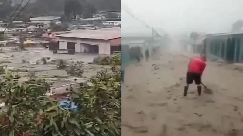 Nueva emergencia en Venezuela: fuertes lluvias provocan inundaciones y desbordamientos de ríos